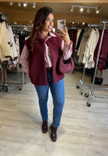 Charger l'image dans la galerie, Gilet sans manches bordeaux YOU (34 au 48 )