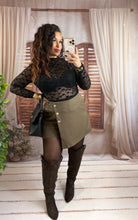 Charger l'image dans la galerie, Jupe/short taupe MARGOT (36 au 48)