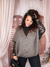 Charger l'image dans la galerie, Gilet sans manches taupe PRUNE (40 au 50)