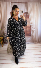 Charger l'image dans la galerie, Robe longue noir SERENA (42 au 48)