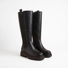 Charger l'image dans la galerie, Bottes Carmelyna noir GIULIA xxl (37 au 43) Bottes spécial mollets larges