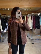 Charger l'image dans la galerie, Gilet sans manches chocolat YOU (34 au 48 )