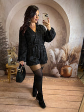 Charger l'image dans la galerie, Combishort noir CARMELA (34 au 40)⭐️