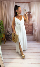 Charger l'image dans la galerie, Robe bretelles blanche Lylia (36 au 48) New reste une taille l