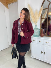 Charger l'image dans la galerie, Veste bordeaux ARIANA (36 au 44)