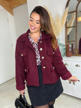 Charger l'image dans la galerie, Veste bordeaux ARIANA (36 au 44)