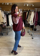 Charger l'image dans la galerie, Gilet sans manches bordeaux YOU (34 au 48 )