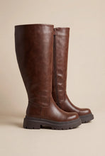 Charger l'image dans la galerie, Bottes Carmelyna camel AMARA xxl (37 au 43) Bottes spécial mollets larges
