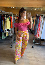 Charger l'image dans la galerie, Pantalon jaune/rose ELLY (S,M,L)