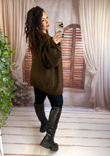Charger l'image dans la galerie, Maxi gilet chocolat SANDRINE (36 au 48)