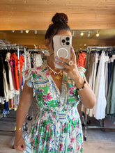 Charger l'image dans la galerie, Robe longue verte Kiara ( 36 au 42 )