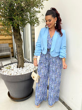 Charger l'image dans la galerie, Blazer court bleu clair MIA ( 36 au 48 )