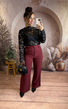 Charger l'image dans la galerie, Pantalon bordeaux MAILIS (34 au 46)