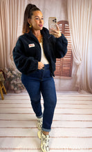 Charger l'image dans la galerie, Veste polaire bleu marine CÉLESTE (36 au petit 44