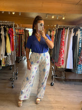 Charger l'image dans la galerie, Pantalon motif bleu LARA (S,M,L)