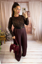 Charger l'image dans la galerie, Pantalon de costume fluide bordeaux BILL ( 38 au 46 )