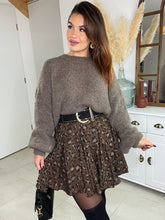 Charger l'image dans la galerie, Pull marron/taupe Inaya ( 34 au 44)