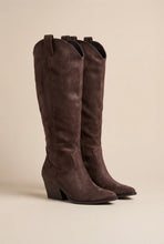 Charger l'image dans la galerie, Bottes Santiag Carmelyna marron MILA xl (37 au 43) Bottes spécial mollets larges