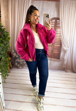 Charger l'image dans la galerie, Veste polaire rose CÉLESTE (36 au petit 44 )