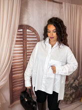 Charger l'image dans la galerie, Chemise oversize blanche EMMA (38 au 48)