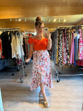 Charger l'image dans la galerie, Jupe style portefeuille Baila orange ( 34/36/38)