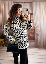 Charger l'image dans la galerie, Ensemble pull léopard pantalon noir INGRID (36 au 44)