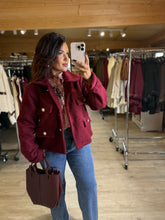 Charger l'image dans la galerie, Veste bordeaux ARIANA (36 au 44)