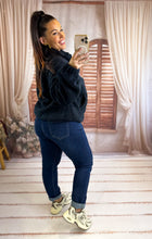 Charger l'image dans la galerie, Veste polaire bleu marine CÉLESTE (36 au petit 44
