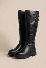 Charger l'image dans la galerie, Bottes Carmelyna noir LORINA xxxl (37 au 43) Bottes spécial mollets larges