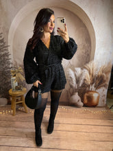 Charger l'image dans la galerie, Combishort noir CARMELA (34 au 40)⭐️