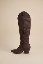 Charger l'image dans la galerie, Bottes Santiag Carmelyna marron MILA xl (37 au 43) Bottes spécial mollets larges