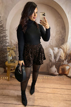 Charger l'image dans la galerie, Short sequins chocolat ÉLICE (34 au 42)⭐️