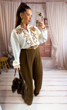 Charger l'image dans la galerie, Pantalon de costume fluide chocolat BILL( 38 au 46 )