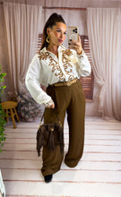 Charger l'image dans la galerie, Pantalon de costume fluide chocolat BILL( 38 au 46 )