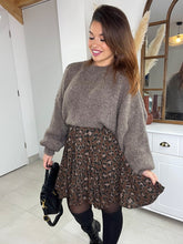 Charger l'image dans la galerie, Pull marron/taupe Inaya ( 34 au 44)