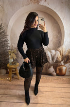 Charger l'image dans la galerie, Short sequins chocolat ÉLICE (34 au 42)⭐️