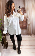 Charger l'image dans la galerie, Chemise uni blanche EVA (36 au petit 44 )