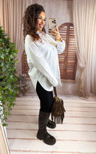 Charger l'image dans la galerie, Chemise uni blanche EVA (36 au petit 44 )