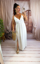 Charger l'image dans la galerie, Robe bretelles blanche Lylia (36 au 48) New reste une taille l
