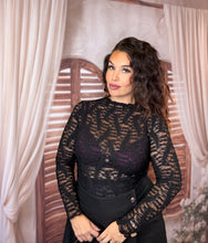 Charger l'image dans la galerie, Top dentelle noir SIA (36 au 40)