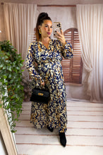 Charger l'image dans la galerie, Robe longue bleu GOSSIP (40 au 48)