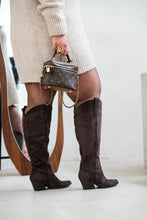 Charger l'image dans la galerie, Bottes Santiag Carmelyna marron MILA xl (37 au 43) Bottes spécial mollets larges