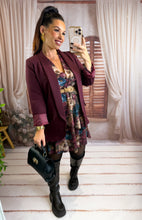 Charger l'image dans la galerie, Blazer bordeaux TILIA (34 au 52)