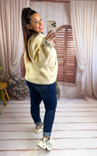 Charger l'image dans la galerie, Veste polaire réversible beige CASSANDRA (36 au 44)