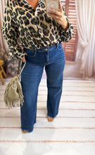 Charger l'image dans la galerie, Jeans Wide leg bleu FANNY (38 au 46)