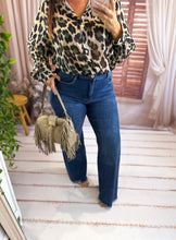 Charger l'image dans la galerie, Jeans Wide leg bleu FANNY (38 au 46)
